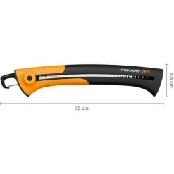 Fiskars Grande Scie à élaguer Rétractable, Pour Bois Vert, Lame Rétractable, Grandes Dents, Coupe Tirante, Longueur De Lame: 25,5 Cm, Acier Inoxydable, Noir/Orange, Xtract, SW75, 1000614 -Outlet Scie à main et lames de scie Store 10641597 4