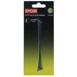 5 Lames à Chantourner RYOBI Pour Scie à Chantourner RSW1240G SSB15TPI