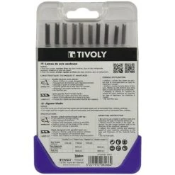 Coffret De 10 Lames De Scie Sauteuse TIVOLY Bois Durs, Tendres Et Mélaminés Attache Type U 5 Coffret De 10 Lames De Scie Sauteuse TIVOLY Bois Durs, Tendres Et Mélaminés Attache Type U -Outlet Scie à main et lames de scie Store 11953609 3