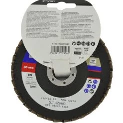 Disque Zirconium Céramique TIVOLY 125mm Grain 40-GROS Décaper ébarber Dérouiller Poncer Aciers Et Inox Pour Meuleuses Ø125mm -Outlet Scie à main et lames de scie Store 11953627 4