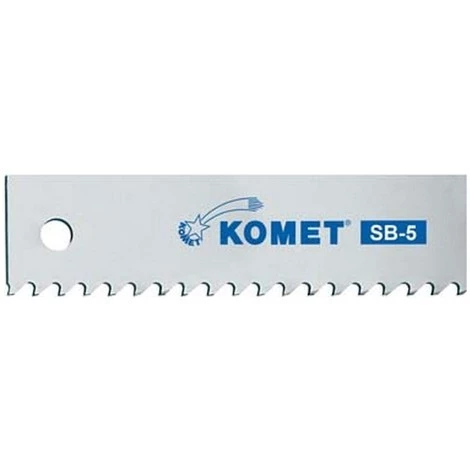 KOMET® Lame De Scie Alternative Acier Rapide Bimétal, Long. : 575 Mm, Larg. : 50 Mm, Épais. : 2,5 Mm, Dents Par Pouce : 4 1 KOMET® Lame De Scie Alternative Acier Rapide Bimétal, Long. : 575 Mm, Larg. : 50 Mm, Épais. : 2,5 Mm, Dents Par Pouce : 4