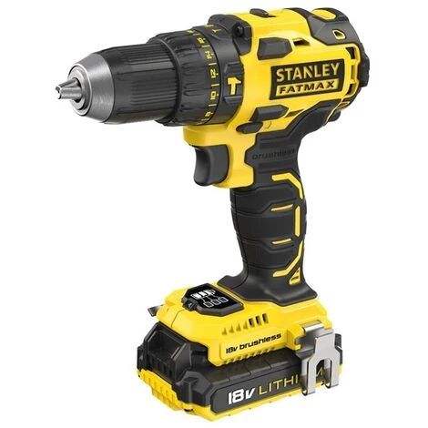STANLEY FATMAX PERCEUSE À PERCUSSION SANS FIL LITHIUM ION 18V MOTEUR BRUSHLESS HAUTE PERFORMANCE DOUBLE BAGUE DE RÉGLAGE 1 MALET 1 STANLEY FATMAX PERCEUSE À PERCUSSION SANS FIL LITHIUM ION 18V MOTEUR BRUSHLESS HAUTE PERFORMANCE DOUBLE BAGUE DE RÉGLAGE 1 MALET