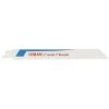 Lot De 5 Lames De Scie Sabre Bi-métal Lu. 210 Mm Pas 1,4 Mm Coupe Droite Pour Inox - 7709.05 - Leman
