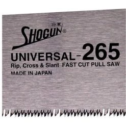 Shogun Lame De Scie à Bois Japan Universelle 265 Mm De Long Trempé Par Impulsion (PIS / OK-265RC) -Outlet Scie à main et lames de scie Store 17612764 5