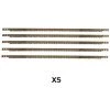 PRESTAMAT 5 Lames De Scie à Archet L. 605 X Ht. 20 X ép. 0,67 X Denture Isocèle Pour Bois Sec - Diamwood Platinum