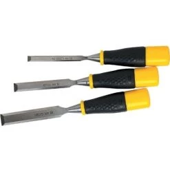 Coffret De 3 Ciseaux à Bois - Stanley