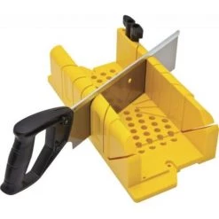 STANLEY Boite à Onglet ABS + Scie à Dos + Chevilles -Outlet Scie à main et lames de scie Store 22789039 3