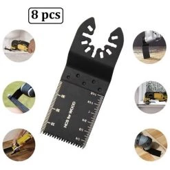DEVENIRRICHE Lame De Scie Droite 8pcs32mm -Outlet Scie à main et lames de scie Store 24204757 5