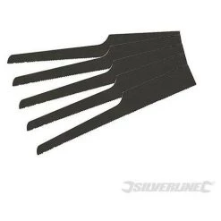 SILVERLINE Lames De Scie Sabre Pneumatique Coupe-tôle, 5 Lames, 5 Lames