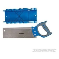 SILVERLINE Boîte à Onglets Et Scie Expert, 300 X 90 Mm, 12 Mm Grossier -Outlet Scie à main et lames de scie Store 28086309 2
