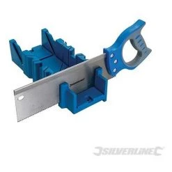 SILVERLINE Boîte à Onglets Et Scie Expert, 300 X 90 Mm, 12 Mm Grossier -Outlet Scie à main et lames de scie Store 28086309 3