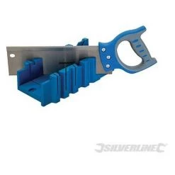SILVERLINE Boîte à Onglets Et Scie Expert, 300 X 90 Mm, 12 Mm Grossier -Outlet Scie à main et lames de scie Store 28086309 4