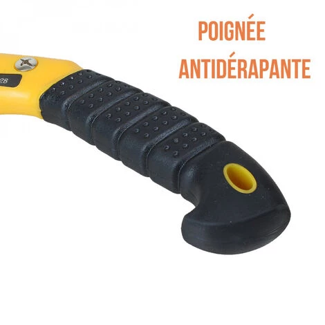 LEYAT Scie à Main Multi Usage à Coupe Tirante - Lame 28 Cm - Jaune Et Noire - Linxor - Noir 3 LEYAT Scie à Main Multi Usage à Coupe Tirante - Lame 28 Cm - Jaune Et Noire - Linxor - Noir – Image 3