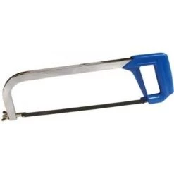 BGS TECHNIC PRO+ EXPERT CADRE DE SCIE À CADRE TUBULAIRE CARRÉ, Y.C. LES LAMES DE SCIE À MÉTAUX 300 MM