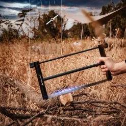 SHINETRIP Scie A Bois Pliante Multiductionnelle En Alliage D'aluminium Scie A Main Portable Mini Scie A Metaux Pour Le Travail Du Bois, Jardinage, Outils A Main De Survie En Plein Air Avec Pochette, Modele : Noir - Modele:Noir -Outlet Scie à main et lames de scie Store 29685966 2