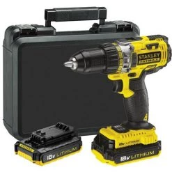 Stanley FMC600D2 Perceuse Visseuse 18V 2Ah Coffret
