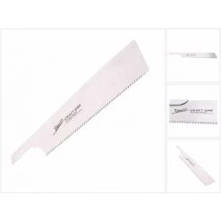 Shogun KATABA Japan Lame De Scie à Bois Universelle, 190 Mm, Trempée Par Impulsion, Pour Scie Japonaise Shogun KATABA - Fabriquée Au Japon ( M-190W/SB ) -Outlet Scie à main et lames de scie Store 32531536 5