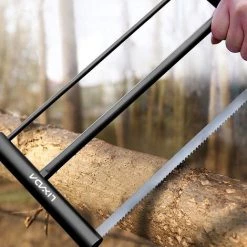 LIXADA Scie A Bois Pliante Multifonctionnelle, Mini Scie A Main Portable En Alliage D'Aluminium Noir, Avec Sac De Rangement -Outlet Scie à main et lames de scie Store 32750280 5