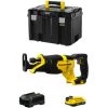 STANLEY FATMAX V20 Scie Sabre STANLEY FatMax SFMCS300D1T (1 X 2,0 Ah Chargeur TSTAK VI)