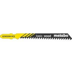 Metabo 5 Lames De Scie Sauteuse « Basic Wood » 74/ 3,0 Mm (623632000) -Outlet Scie à main et lames de scie Store 33999077 2