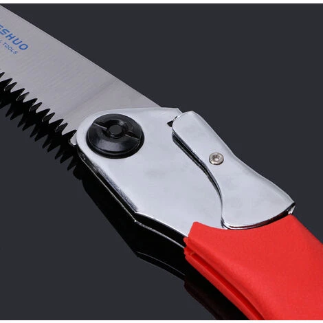 COOFIX Scie Pliante à Manche Rouge 210 Mm Scie Pliante Mini à Manche Plastifié 4 COOFIX Scie Pliante à Manche Rouge 210 Mm Scie Pliante Mini à Manche Plastifié – Image 4