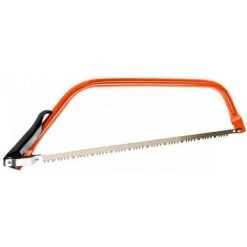 BRICOLINE Scie à Archet Longueur 530 Mm, Guide Solide En Aci