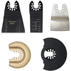SUN FLOWER 16 Accessoires De Lames Multi-outils Pour Lames De Scies Pivotantes Pour La Coupe Du Bois Et Du Métal