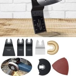 SUN FLOWER 16 Accessoires De Lames Multi-outils Pour Lames De Scies Pivotantes Pour La Coupe Du Bois Et Du Métal -Outlet Scie à main et lames de scie Store 37024424 3