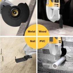 SUN FLOWER 16 Accessoires De Lames Multi-outils Pour Lames De Scies Pivotantes Pour La Coupe Du Bois Et Du Métal -Outlet Scie à main et lames de scie Store 37024424 4