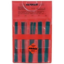 Hegner Lames De Scie ˆ Chantourner 60 Pices Pour Bois, Plastiques Et MŽtaux Tendres