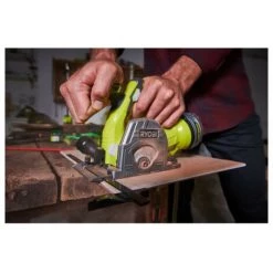 Scie Multi-matériaux RYOBI 18V OnePlus - 85 Mm - 1 Batterie 2,0 Ah - 1 Chargeur - R18MMS-120S -Outlet Scie à main et lames de scie Store 43380701 5