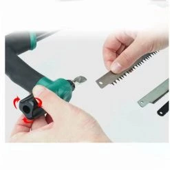 GUAZHUNIFR Scies à Métaux , Ensemble De Scies à Métaux Multifonctionnelles，scie à Métaux Avec 1 Lames Tranchantes , Guazhuni （Vert）520MM -Outlet Scie à main et lames de scie Store 43901161 3