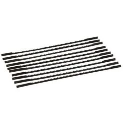 SILVERLINE 10 Lames Pour Scie à Chantourner - 170 Mm 24 TPI