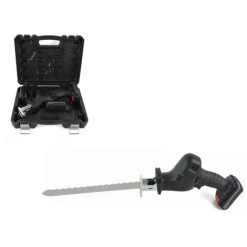 QEM ISO CUT Scie à Isolant électrique Sans Fil 18V, Decoupe Isolant Electrique Pour Couper Panneaux Et Rouleaux Laine De Roche, Laine De Bois...