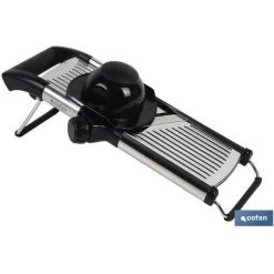 COFAN Mandoline De Cuisine Fabriquée En Acier Inoxydable | Dimensions: 41,8 X 16,5 X 6,5 Cm