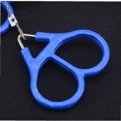 Scie À Fil En Acier Inoxydable Mini Scie À Fil D'urgence Chainsaw Trousse De Survie Pour La Randonnée Camping Urgence De Survie Bleu，Fontainebleau -Outlet Scie à main et lames de scie Store 52055574 3