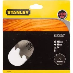 Lame De Scie Circulaire Stanley 'TCT/HM' 130 Mm