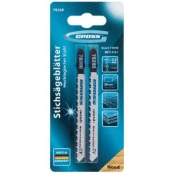 GROSS - Lames De Scie Sauteuse Pour Bois - 2 Pcs ( 3101-T101B ) -Outlet Scie à main et lames de scie Store 52636869 5