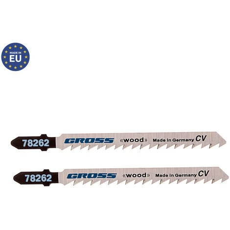 GROSS - Lames De Scie Sauteuse Pour Bois - 2 Pcs ( 3103-T101D ) 1 GROSS - Lames De Scie Sauteuse Pour Bois - 2 Pcs ( 3103-T101D )