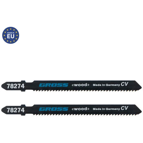 GROSS - Lames De Scie Sauteuse Pour Bois - 2 Pcs ( 31085-T111B) 1 GROSS - Lames De Scie Sauteuse Pour Bois - 2 Pcs ( 31085-T111B)