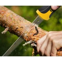 ELLE Scie à Cloison Sèche 316 Mm Avec Trou De Serrure Pour Panneau Mural En Contreplaqué Scies à Main Avec Poignée Ergonomique Douce -Outlet Scie à main et lames de scie Store 53697542 2