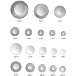 SUPERSELLER 31 Pièces Lames De Scie Roues De Coupe En Résine Ensemble De Disques De Coupe Diamant Accessoires De Meuleuse électrique Outil Rotatif - 31 Pièces -Outlet Scie à main et lames de scie Store 53820131 3