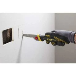 Fei Yu Scie Pour Usage Général Gamme Fatmax - Découpe Du Plâtre - 8 Dents/Pouce - Denture Triple Biseaux - 3 Angles De Blocage - Système De Verrouillage - Poignée Bi Matière -Outlet Scie à main et lames de scie Store 53998511 4