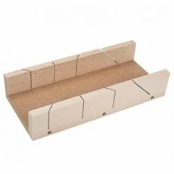 FISCHER DAREX Boîte à Onglet Pour Plinthes Bois - Dim LxlxP Mm: 350 X 120 X 60