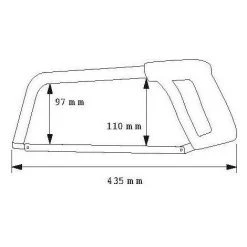 SAM OUTILLAGE - Scie A Metaux Bi-Matiere Samsocut Avec Clip Inox Fme 3 SAM OUTILLAGE - Scie A Metaux Bi-Matiere Samsocut Avec Clip Inox Fme -Outlet Scie à main et lames de scie Store 54072988 2