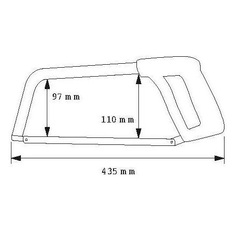 SAM OUTILLAGE - Scie A Metaux Bi-Matiere Samsocut Avec Clip Inox Fme 2 SAM OUTILLAGE - Scie A Metaux Bi-Matiere Samsocut Avec Clip Inox Fme – Image 2