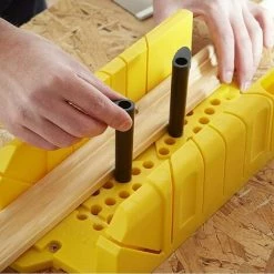 Boîte à Onglet Plastique + Scie à Dos 1-20-600 STANLEY -Outlet Scie à main et lames de scie Store 543931 5