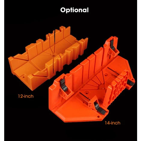 SUPERSELLER Boîte à Onglets De 12 Pouces Pour Les Angles De Fente De Scie Arrière 45/22.5/90 Degrés Coupe La Boîte De Sciage Et De Serrage Pour Le Travail Du Bois - 12 Pouces - 12 Pouces 2 SUPERSELLER Boîte à Onglets De 12 Pouces Pour Les Angles De Fente De Scie Arrière 45/22.5/90 Degrés Coupe La Boîte De Sciage Et De Serrage Pour Le Travail Du Bois - 12 Pouces - 12 Pouces – Image 2