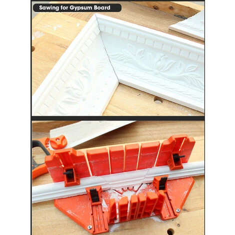 SUPERSELLER Boîte à Onglets De 12 Pouces Pour Les Angles De Fente De Scie Arrière 45/22.5/90 Degrés Coupe La Boîte De Sciage Et De Serrage Pour Le Travail Du Bois - 12 Pouces - 12 Pouces 5 SUPERSELLER Boîte à Onglets De 12 Pouces Pour Les Angles De Fente De Scie Arrière 45/22.5/90 Degrés Coupe La Boîte De Sciage Et De Serrage Pour Le Travail Du Bois - 12 Pouces - 12 Pouces – Image 5