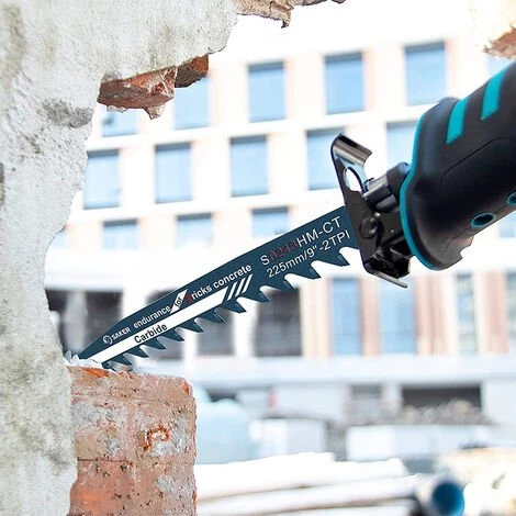 MERKMAK Lame De Scie En Alliage Dur Pour Couper Le Bois, Le Ciment Et La Brique Lames De Scie Alternative Pour Scie Sabre 505Mm 2 MERKMAK Lame De Scie En Alliage Dur Pour Couper Le Bois, Le Ciment Et La Brique Lames De Scie Alternative Pour Scie Sabre 505Mm – Image 2